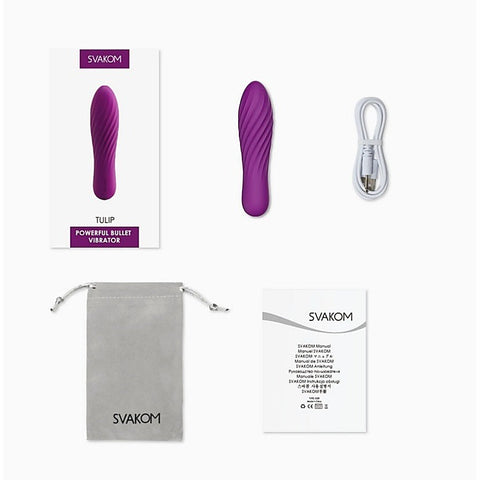 Svakom Tulip Multi Functions Powerful Bullet Vibrator - Bullet Vibrators