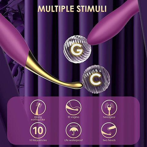 Beatrice Dual-End Clitoral Vibrator by Svakom - G-Spot Vibrators