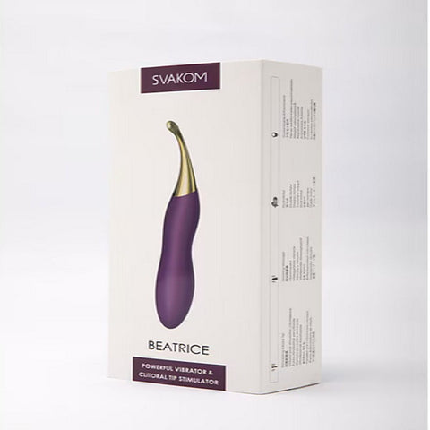 Beatrice Dual-End Clitoral Vibrator by Svakom - G-Spot Vibrators