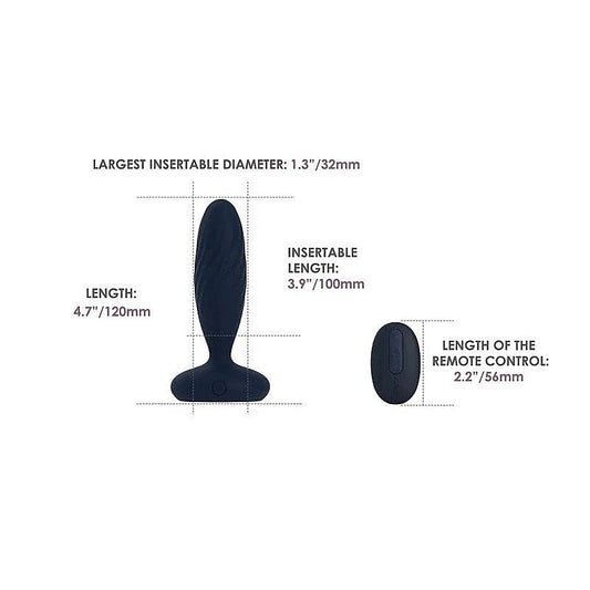 Svakom Jordan Remote Controlled Anal Vibrator