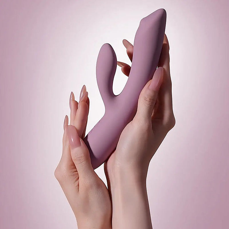 Svakom Trysta Neo G-Spot Rabbit Vibrator Romantic Rose - Rabbit Vibrators