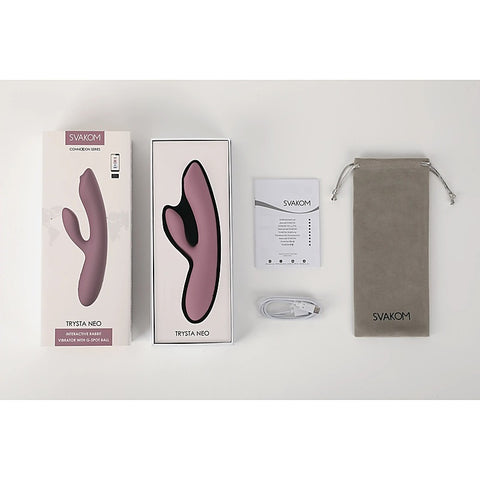 Trysta Neo G-Spot Rabbit Vibrator by Svakom - Rabbit Vibrators