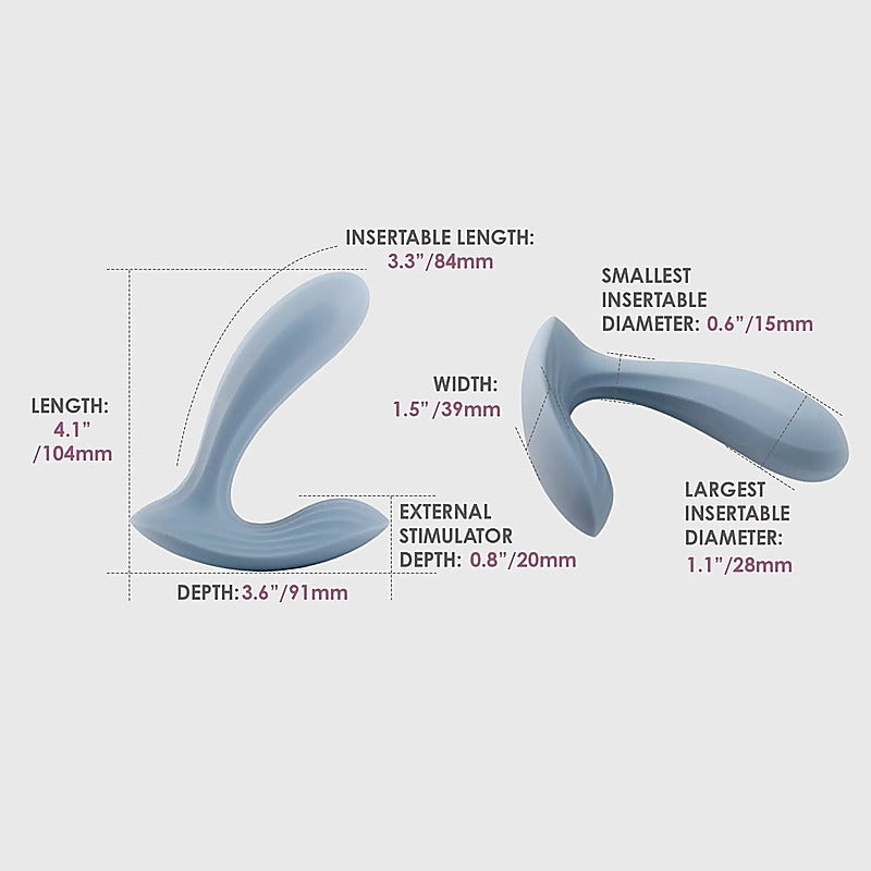Svakom Erica Vibrating Clitoral and G-Spot Stimulator - G-Spot Vibrators