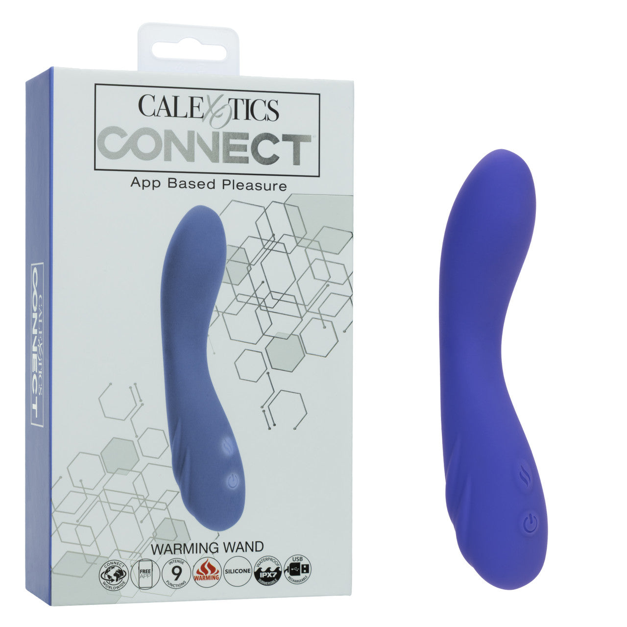 CalExotics Connect G Spot Pleasure Warming Wand - G-Spot Vibrators