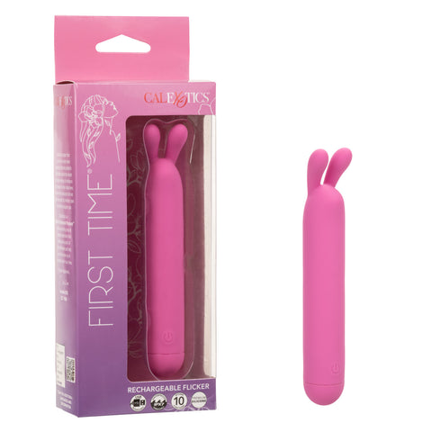 California Exotics First Time Rechargeable Flicker Massager - Personal Massagers