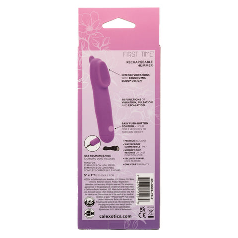 California Exotics First Time Rechargeable Hummer Massager - Personal Massagers
