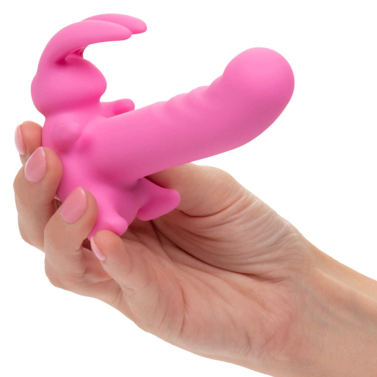CalExotics First Time Rechargeable Vibrating Bunny Dreams Clit Ticklers and Pulsators