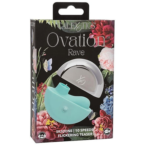 Ovation Rave 10 Functions Clitoral Vibrator - Clit Ticklers and Pulsators