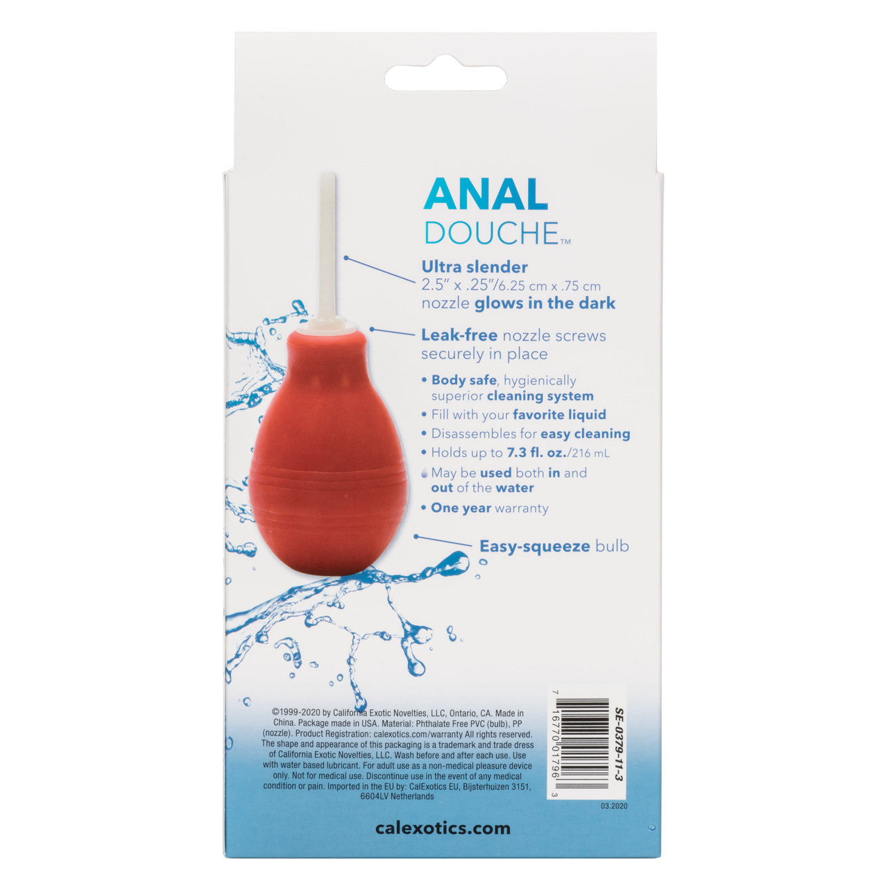 California Exotics Multi Part Anal Douche Anal Cleansing