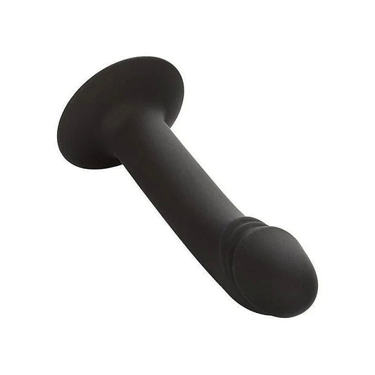 Silicone Curved Anal Dildo With Suction Cup