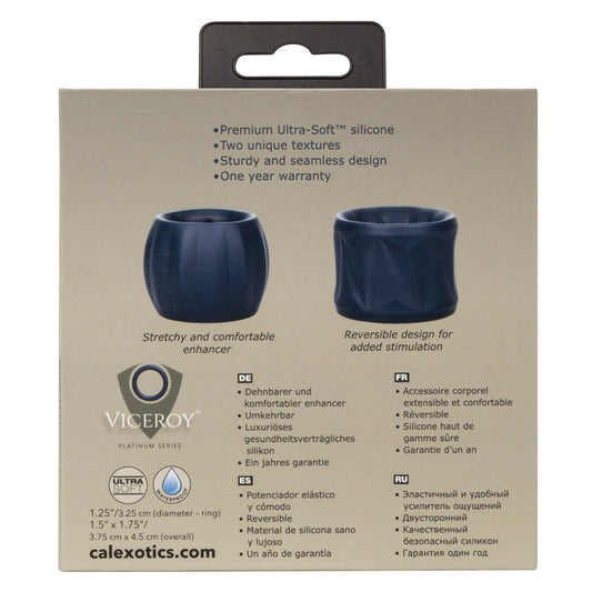 California Exotics Viceroy Reverse Stamina Cock Ring - Stretchy Cock Rings