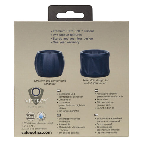 California Exotics Viceroy Reverse Stamina Cock Ring - Stretchy Cock Rings