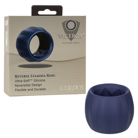 California Exotics Viceroy Reverse Stamina Cock Ring - Stretchy Cock Rings