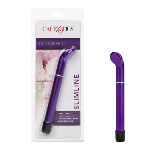 CalExotics Clitoriffic Spoon Shaped Vibrator Purple - Clit Ticklers and Pulsators