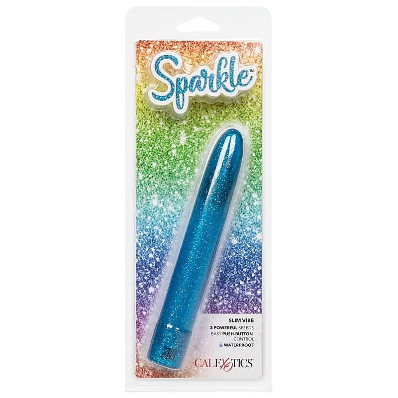 Sparkle Slim Sleek G-Spot Massager by California Exotics - G-spot Vibrators