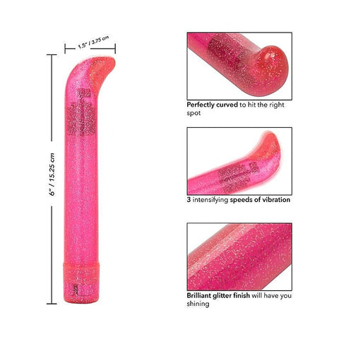 Sparkle Slim G-Vibe 3 Speed by California Exotics - G-spot Vibrators