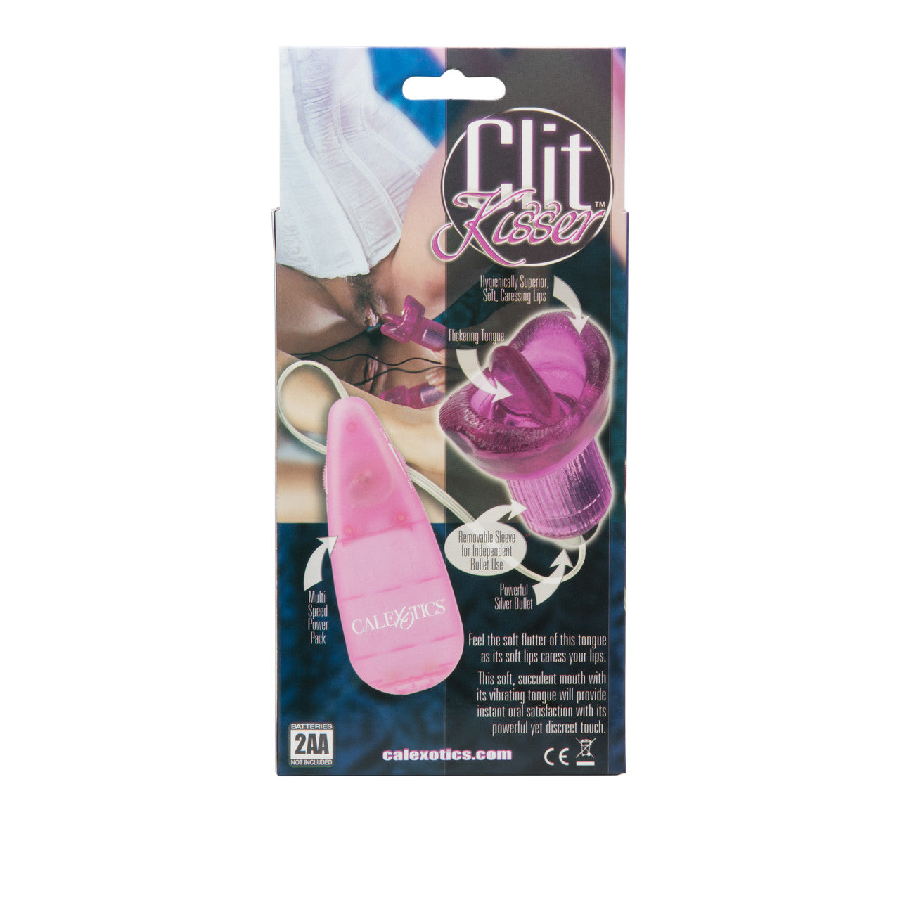 California Exotics Clit Kisser Clitoral Vibrator Clit Ticklers and Pulsators