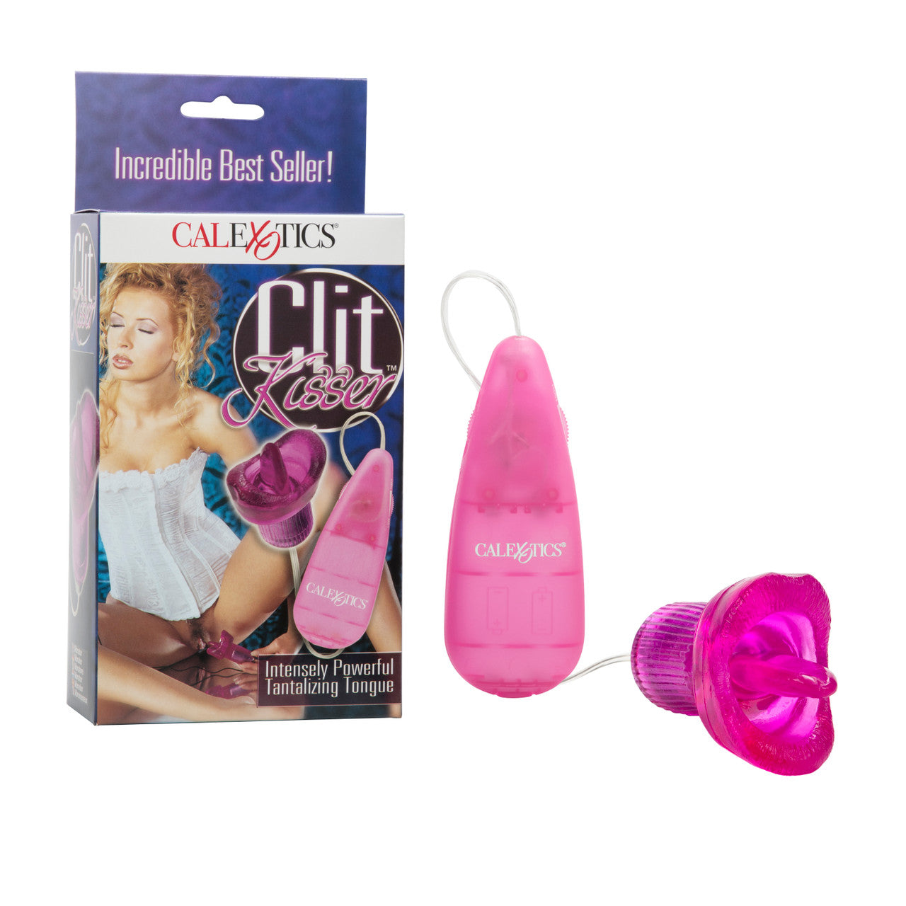 California Exotics Clit Kisser Clitoral Vibrator Clit Ticklers and Pulsators