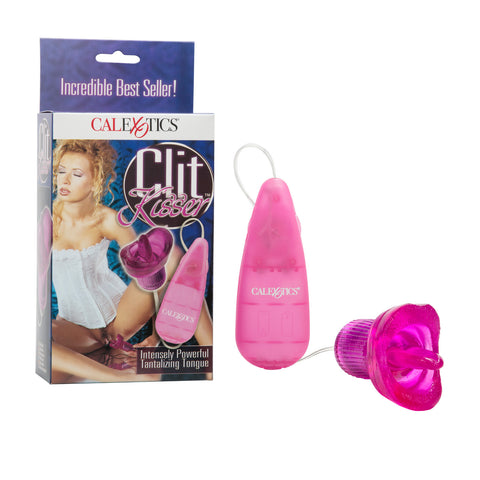 California Exotics Clit Kisser Clitoral Vibrator - Clit Ticklers and Pulsators