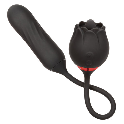 California Exotics Elite Lover Clitoral Vibrator Black - Clit Ticklers and Pulsators