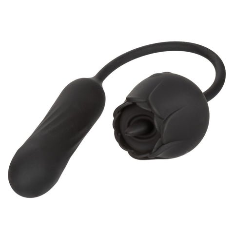 California Exotics Elite Lover Clitoral Vibrator Black - Clit Ticklers and Pulsators