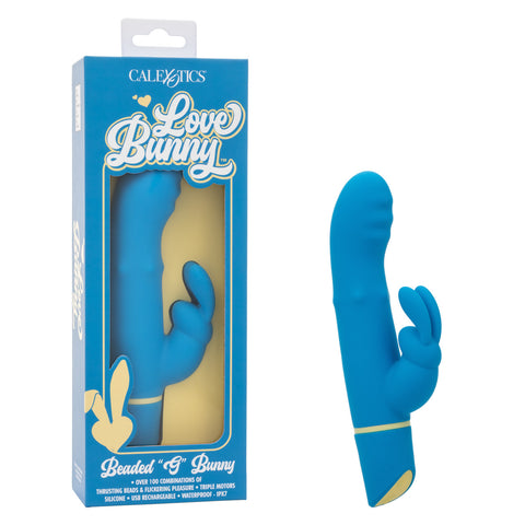 CalExotics Love Bunny Beaded G Bunny Rabbit Vibrator - Rabbit Vibrators