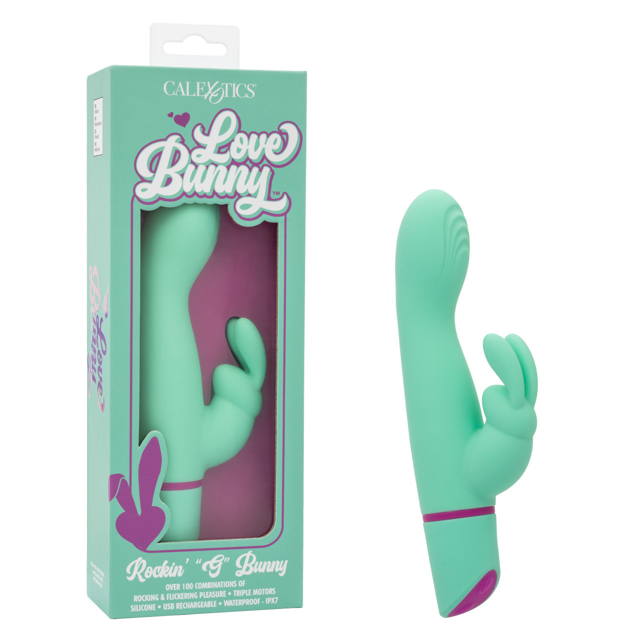 CalExotics Love Bunny Rockin G Bunny Rabbit Vibrator Rabbit Vibrators