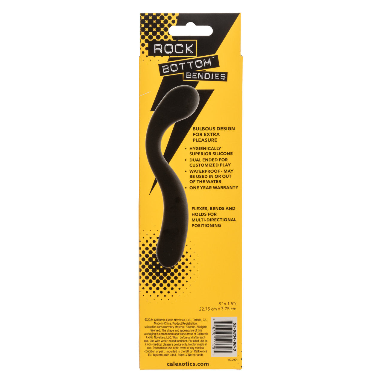 CalExotics Rock Bottom Bendies Bendy Pleasure Anal Probe Butt Plugs