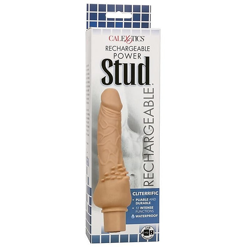 Rechargeable Power Stud Cliterrific by California Exotics - Vibrating Dildos