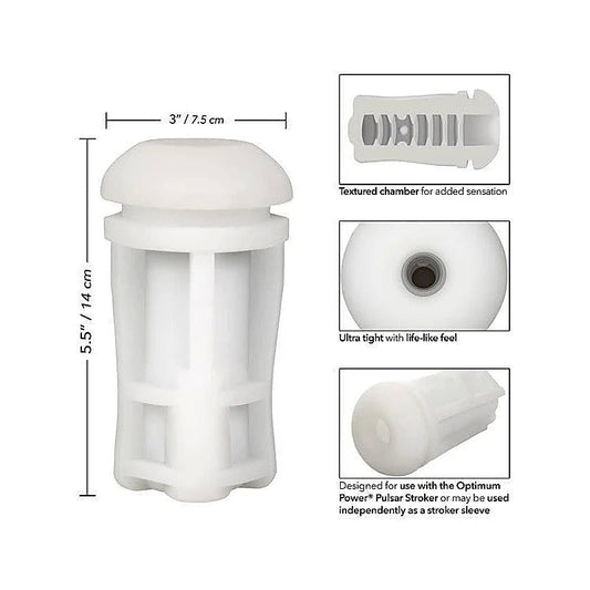 Optimum Power Pulsar Male Stroker Sleeve - Masturbators and Strokers