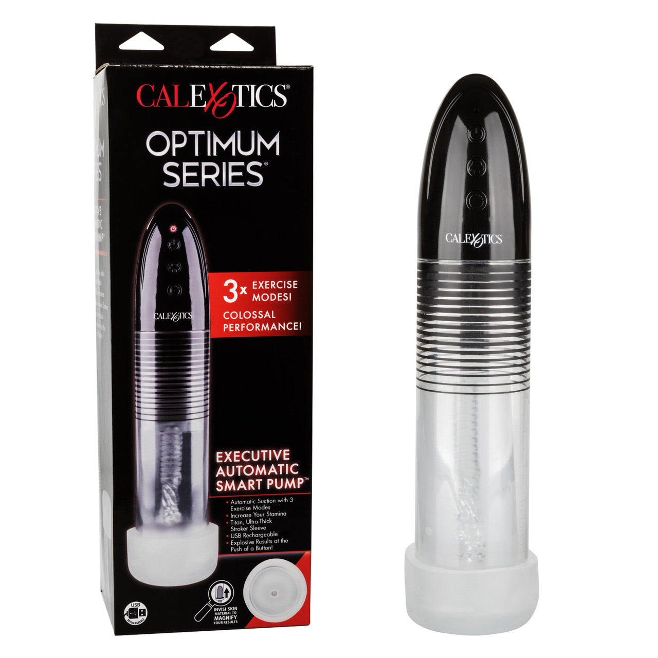 Optimum Series Executive Automatic Smart Penis Pump Pumps, Extenders and Sleeves