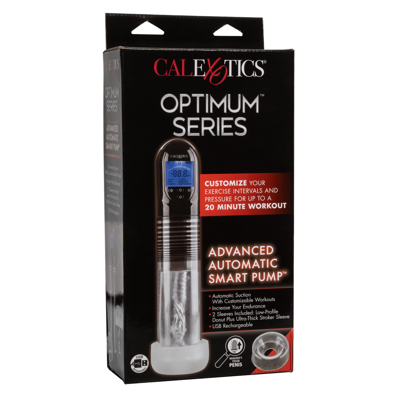 Optimum Series Advanced Automatic Smart Penis Pump Pumps, Extenders and Sleeves