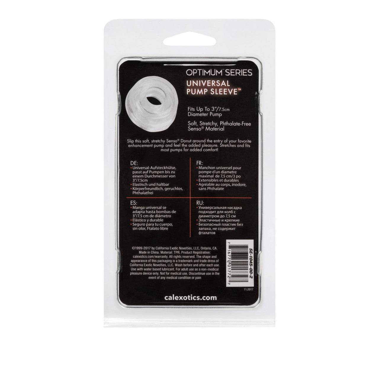 CalExotics Universal Penis Pump Sleeve Attachment Pumps, Extenders and Sleeves