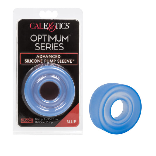 CalExotics Optimum Series Advanced Silicone Pump Sleeve - Penis Sleeves and Extenders