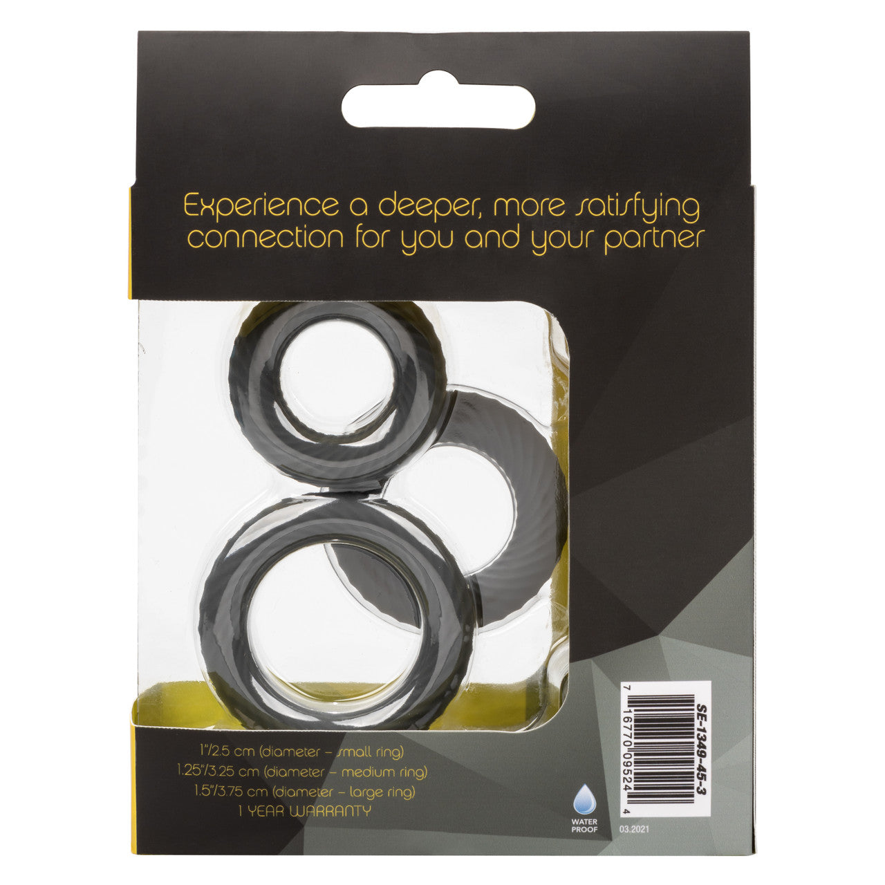 Link Up Ultra-Soft Ultimate Stretchy Male Cock Ring Set Stretchy Cock Rings