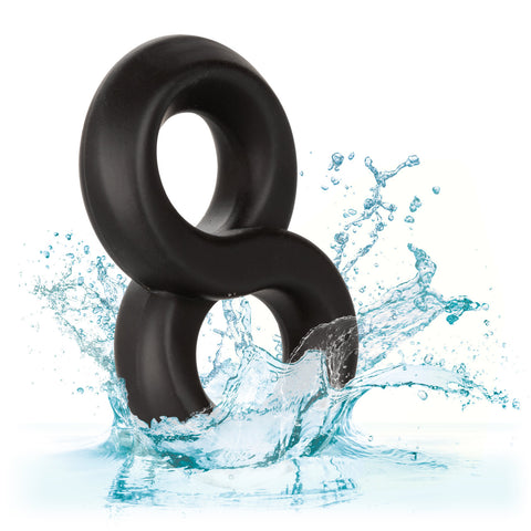 CalExotics Alpha Ultra-Soft Crazy 8 Mens Cock Ring - Stretchy Cock Rings