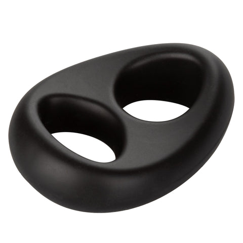 CalExotics Ultra Soft Stretchy Dual Cock Ring - Stretchy Cock Rings