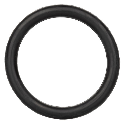California Exotics Stretchy Mens Rubber Cock Ring Black - Stretchy Cock Rings