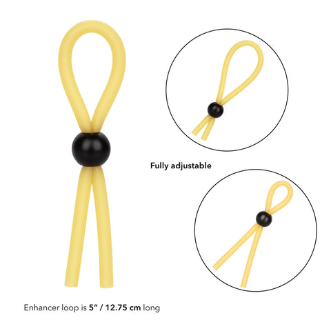 California Exotics The Lasso Adjustable Cock Ring - Stretchy Cock Rings