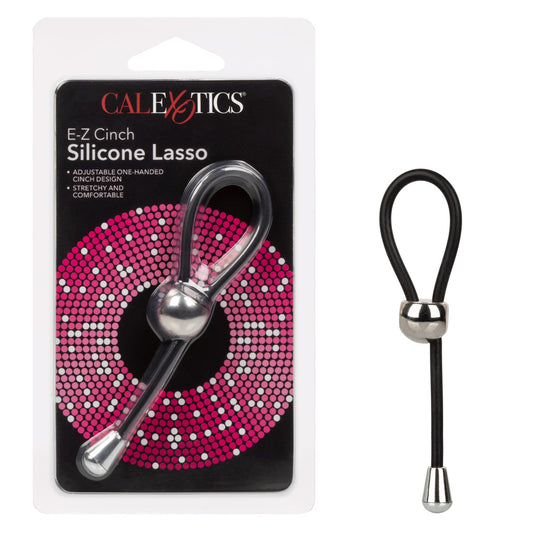 California Exotics E-Z Cinch Silicone Lasso Cock Ring - Cock Rings