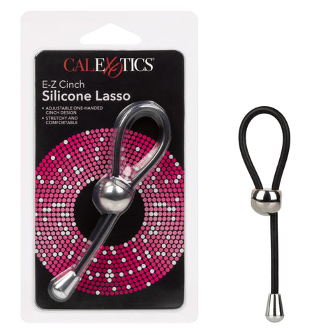 California Exotics E-Z Cinch Silicone Lasso Cock Ring - Cock Rings
