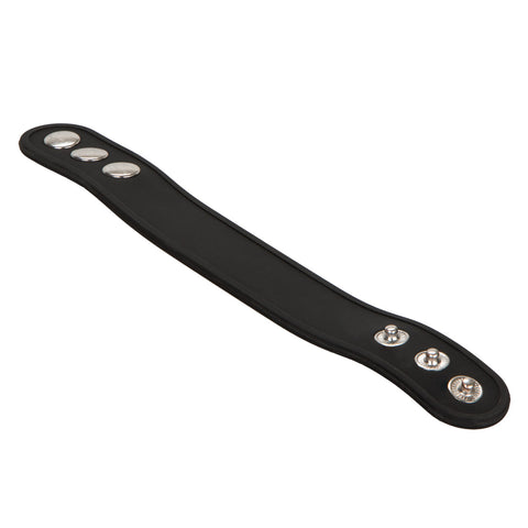 CalExotics Silicone Tri-Snap Erection Enhancer Ring - Stretchy Cock Rings