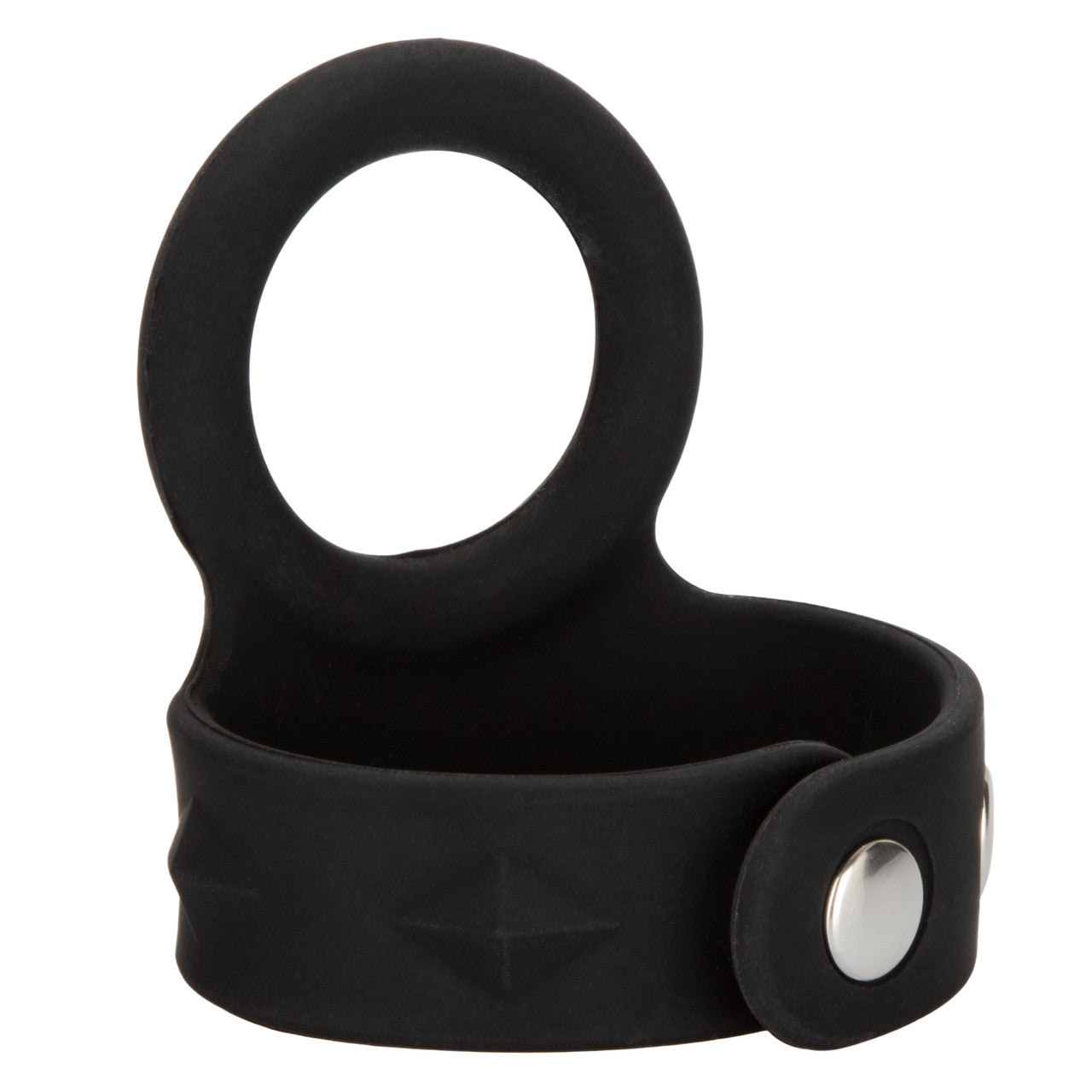 CalExotics Silicone Tri-Snap Scrotum Support Cock Ring Cock Rings