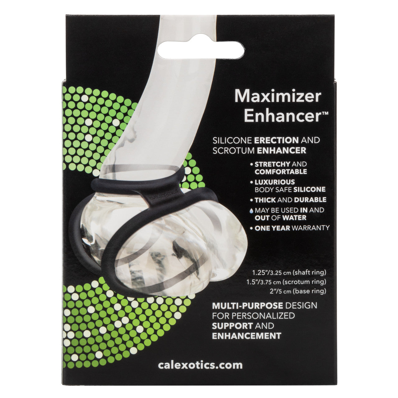 California Exotics Maximizer Enhancer Stretchy Cock Ring Cock Rings