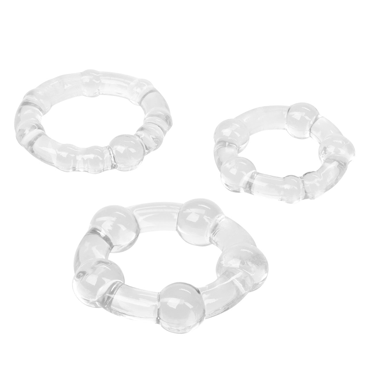 California Exotics Island Silicone Stretchy Cock Rings Cock Rings