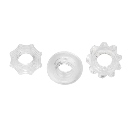 California Exotics Reversible Mens Cock Ring Set Cock Ring Sets