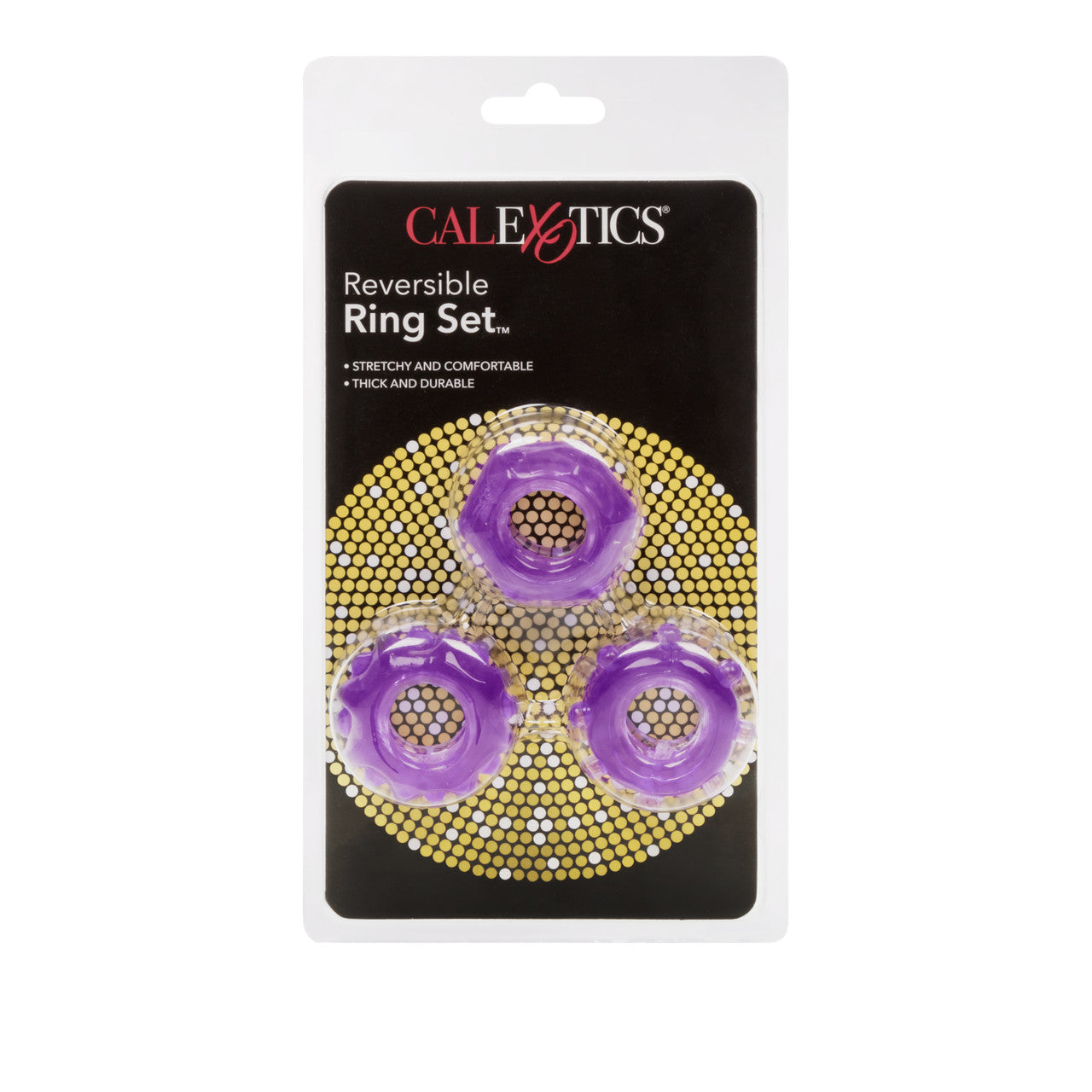 California Exotics Reversible Mens Cock Ring Set Cock Ring Sets