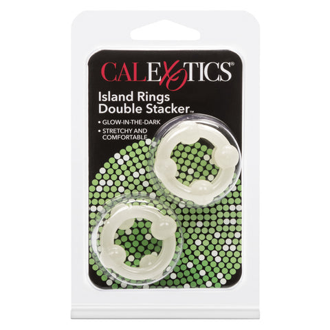 CalExotics Double Stacker Island Mens Cock Ring - Cock Rings