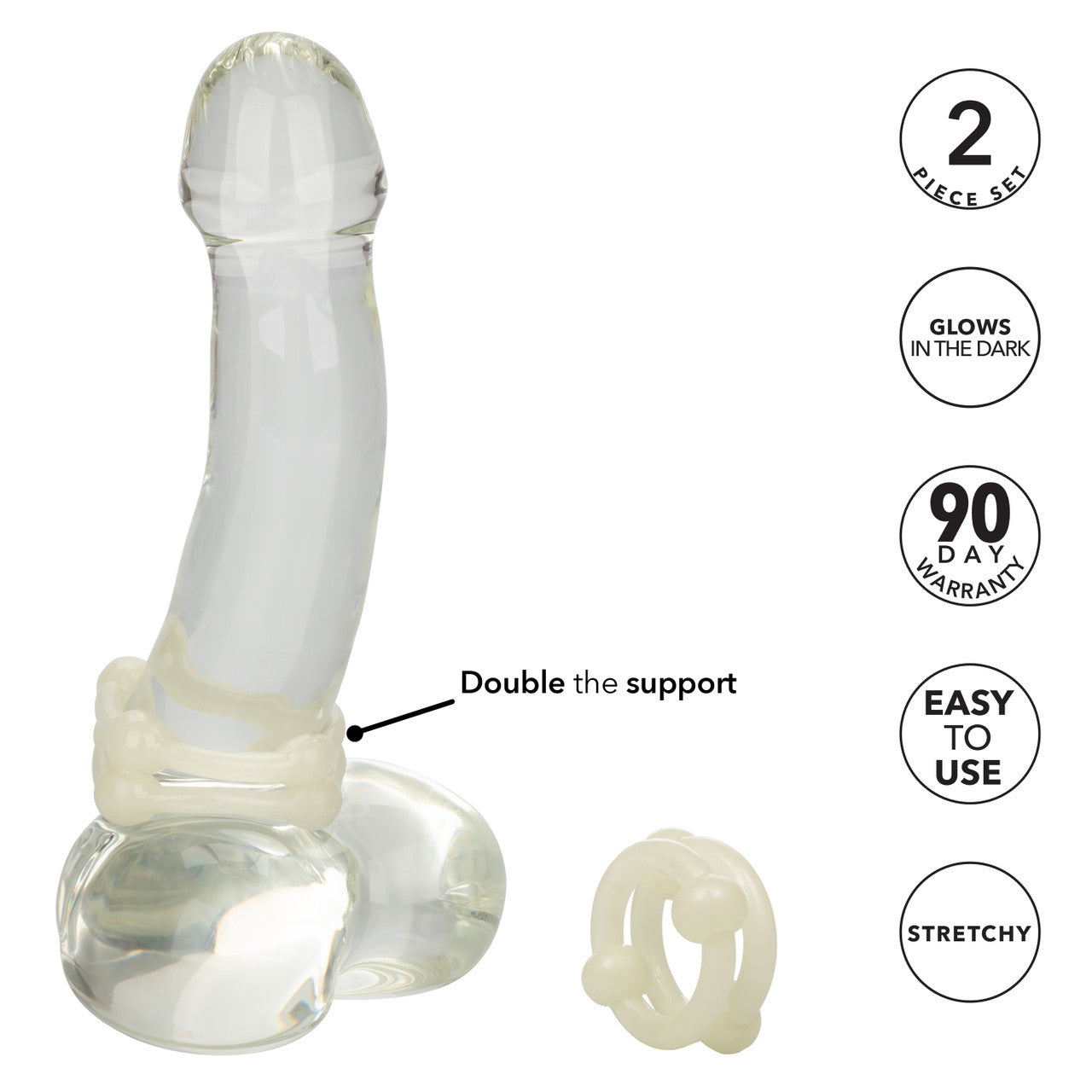 CalExotics Double Stacker Island Mens Cock Ring Cock Rings