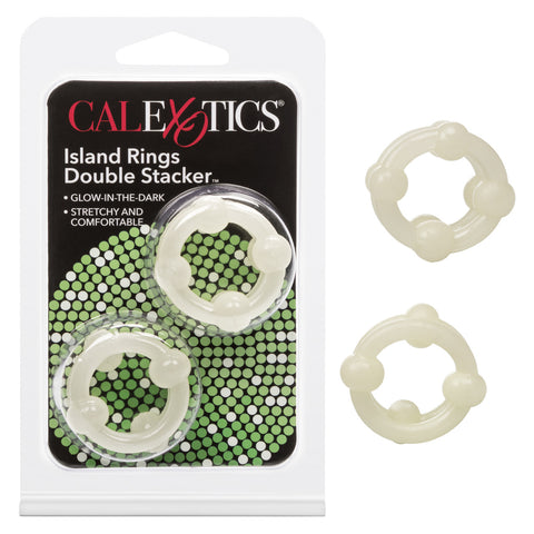 CalExotics Double Stacker Island Mens Cock Ring - Cock Rings